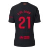 Camiseta de fútbol FC Barcelona Frenkie de Jong 21 Segunda Equipación 2024-25 - Hombre